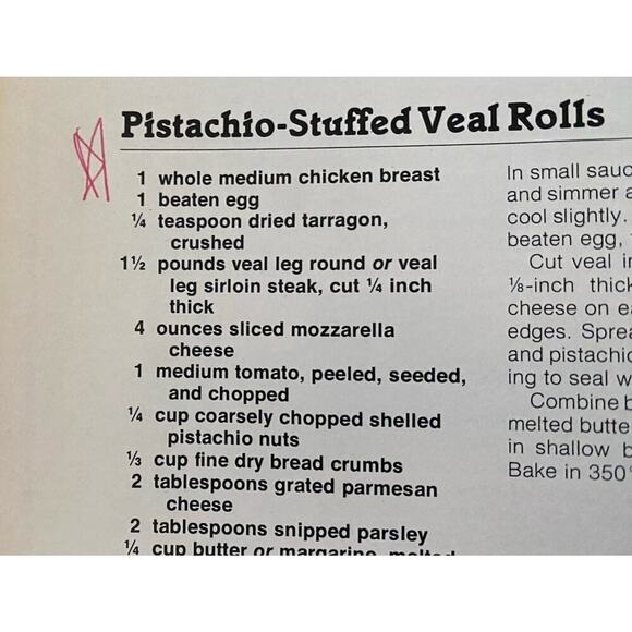 Better Homes And Gardens Vintage Italian Cool Book 1971 Reproduction 1984 - Picture 4 of 6